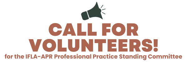Call for Volunteers for the IFLA-APR Professional Practice and Policy Standing Committee