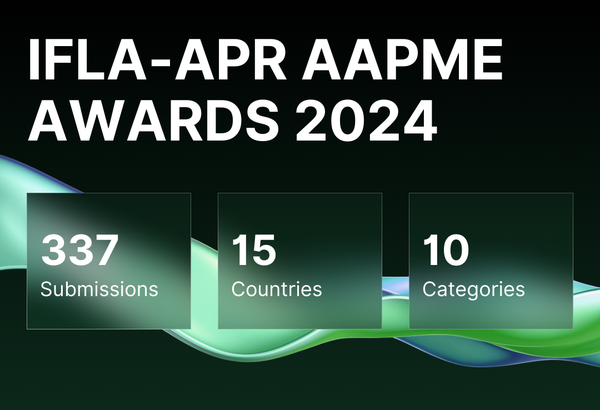 Updates on IFLA-APR AAPME Awards 2024